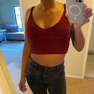 Knit Crop Top